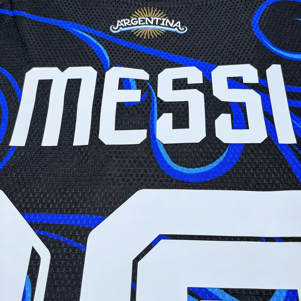 Argentina AFA MESSI # 10 FIFA World Cup 2026 Away Jersey size 2XL - Picture 9 of 10
